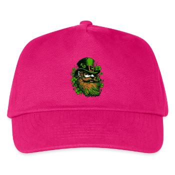 Leprechaun Irland - Kinder Basecap - Fuchsia - Vorne