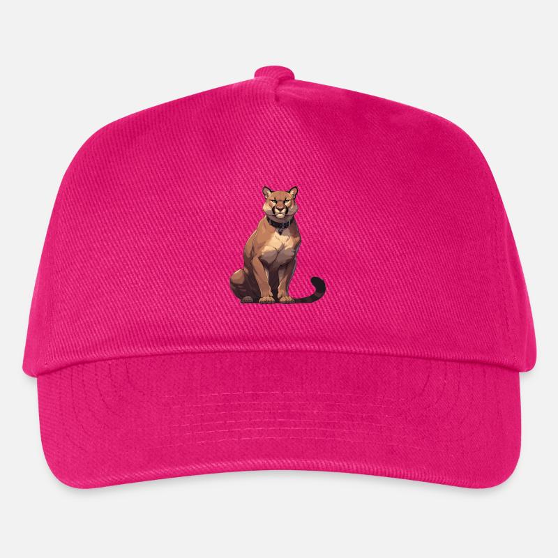 Cougar Berglöwen Berglöwe - Kinder Basecap - Fuchsia