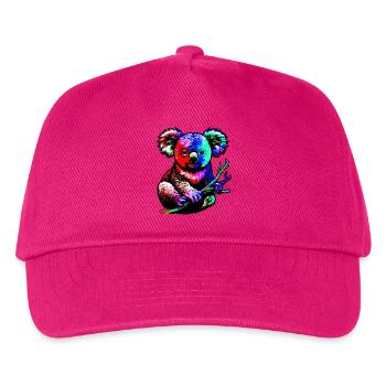Koala - Kinder Basecap - Fuchsia - Vorne