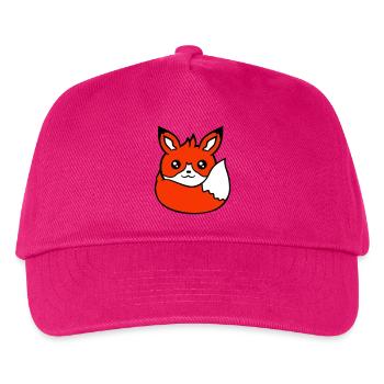 Fox Red Fox Wild Animal Clever Forest Inhabitants - Kids’ Baseball Cap - fuchsia - Front