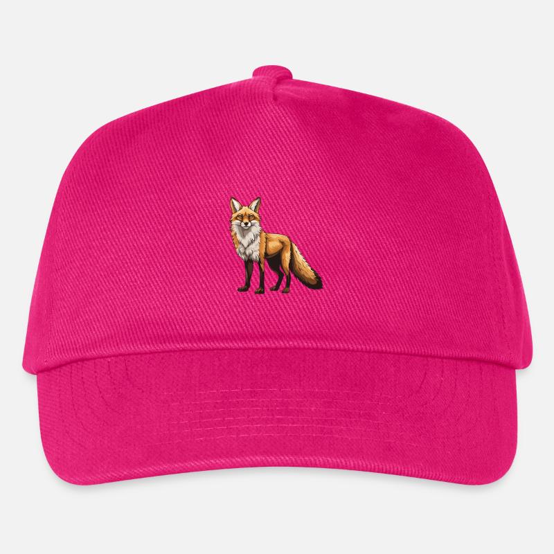 Fuchs Tier - Kinder Basecap - Fuchsia