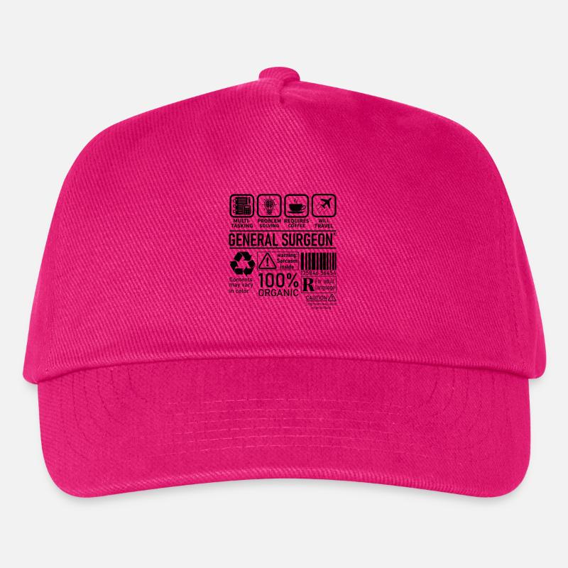 Chirurgien généraliste multitâche résolution de problèmes - Casquette de baseball Enfant - fuchsia