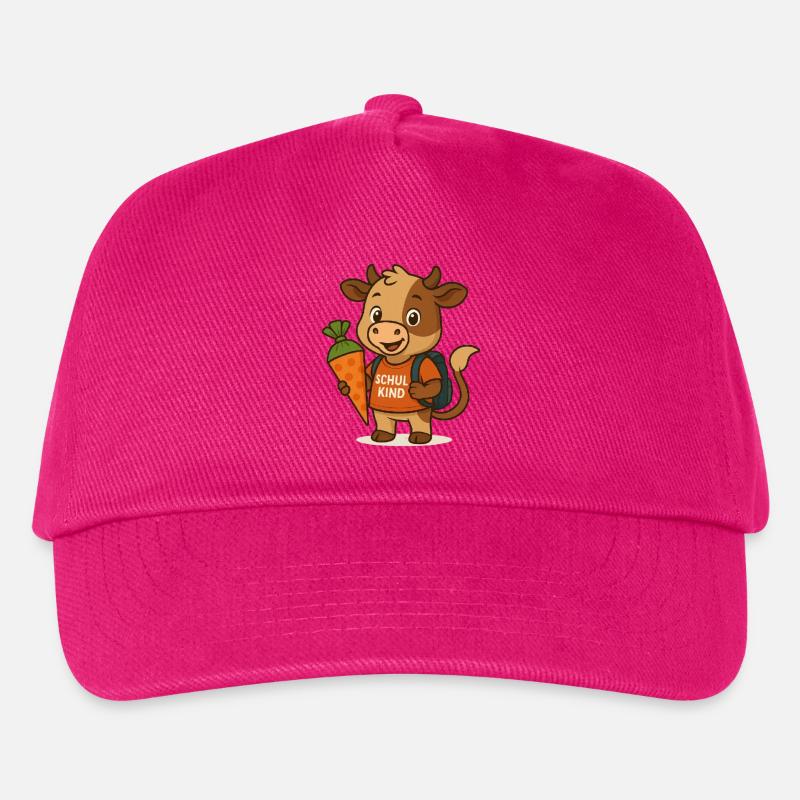 Schulkind 2026 Einschulung 2026 1. Klasse 26 - Kinder Basecap - Fuchsia