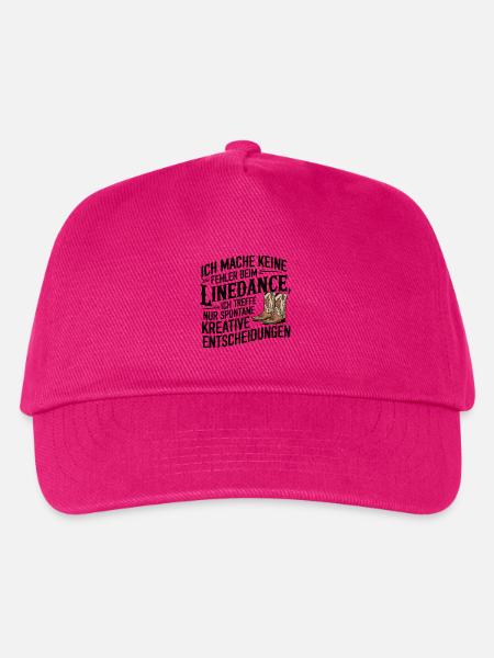 Lindedance Line Dance Line Dancing - Kinder Basecap - Fuchsia