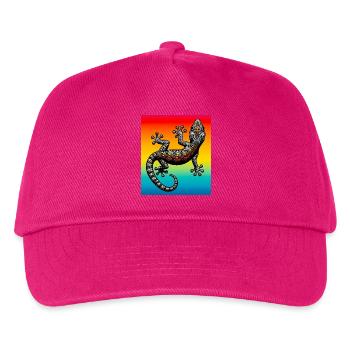 Gecko - Kinder Basecap - Fuchsia - Vorne