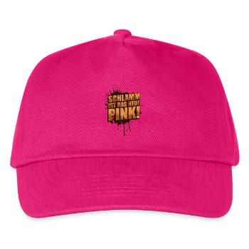 Mud is the new mud run Mud Run Muddy Race - Kids’ Baseball Cap - fuchsia - Front