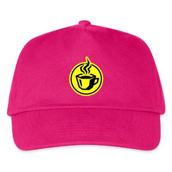 Coffee icon - Kids’ Baseball Cap - fuchsia - Front