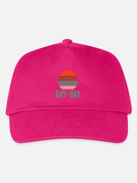 Gay Day - Kinder Basecap - Fuchsia