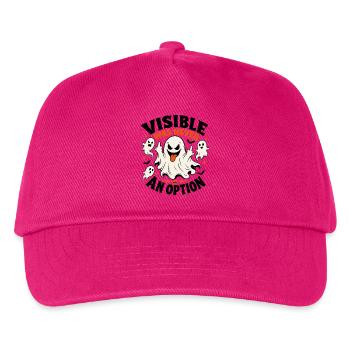 Unsichtbar War Nie Eine Option - Kinder Basecap - Fuchsia - Vorne