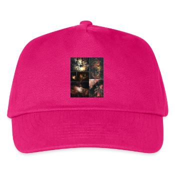 DeepSpace mit dem Seestar S50 (2) - Kinder Basecap - Fuchsia - Vorne