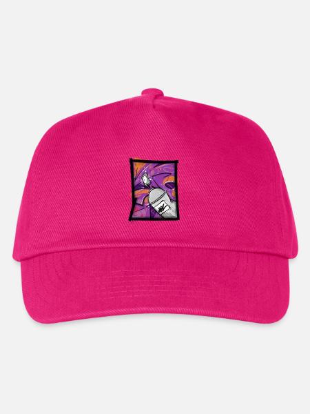 Spraydose | Graffiti Art Design | Streetart - Kinder Basecap - Fuchsia