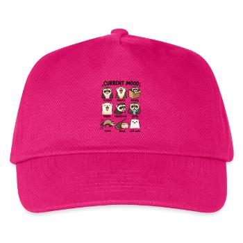  Aktuelle Stimmung Frettchen-emotionsdiagramm - Kinder Basecap - Fuchsia - Vorne