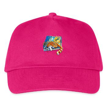 Dein Optimismus stört meine innere Ruhe - Kinder Basecap - Fuchsia - Vorne