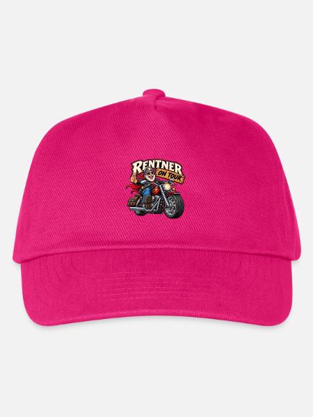 Rentner on Tour - Kinder Basecap - Fuchsia