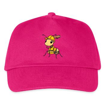 Ameisenbauer - Kinder Basecap - Fuchsia - Vorne