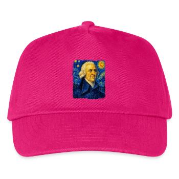 Adam Smith Sternennächte - Kinder Basecap - Fuchsia - Vorne