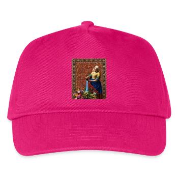 Renaissance-Dame streut Blumen - Kinder Basecap - Fuchsia - Vorne