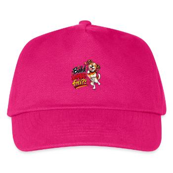 Bald SchMERZ frei?! Gegen Merz  - Kinder Basecap - Fuchsia - Vorne