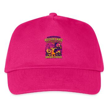 Derry Registered Nurse Halloween Shift Samhain - Kinder Basecap - Fuchsia - Vorne