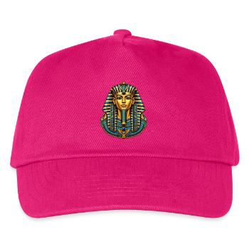 Tutanchamun – Goldene Maske - Kinder Basecap - Fuchsia - Vorne
