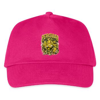 Birne - Kinder Basecap - Fuchsia - Vorne