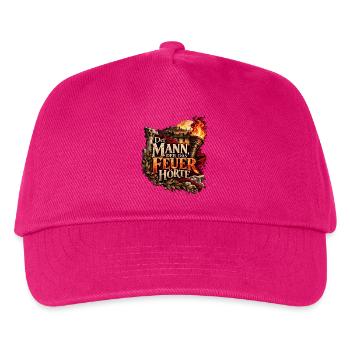 Der Mann der das Feuer hörte - Kinder Basecap - Fuchsia - Vorne