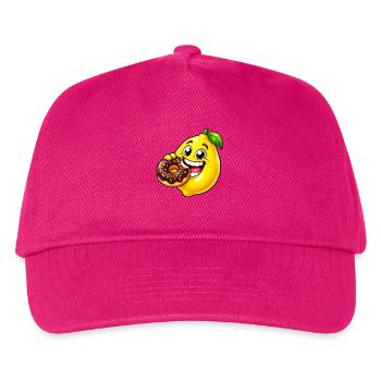 Süße Cartoon Zitrone Keks Dessert - Kinder Basecap - Fuchsia - Vorne