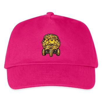 Weihnachten Weihnachtsmann - Kinder Basecap - Fuchsia - Vorne