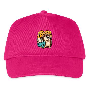 Igel - Kinder Basecap - Fuchsia - Vorne