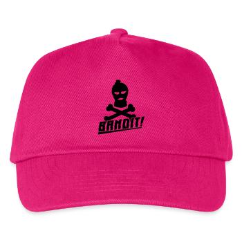 bandit skimaske - Kinder Basecap - Fuchsia - Vorne