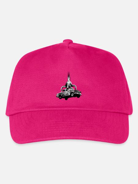 The Junk Yard - Kinder Basecap - Fuchsia