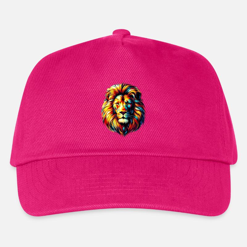 Löwe - Kinder Basecap - Fuchsia