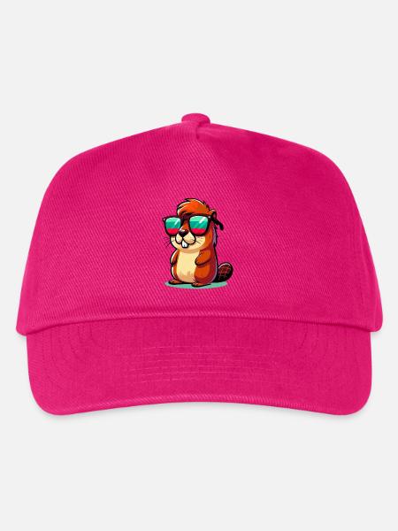 Bieber - Kinder Basecap - Fuchsia