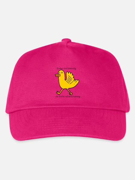 Lieber leichtsinnig - Kinder Basecap - Fuchsia