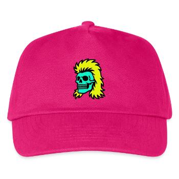 Crâne de mulet - Casquette de baseball Enfant - fuchsia - Devant