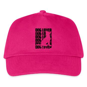 Snowboarder - Kinder Basecap - Fuchsia - Vorne