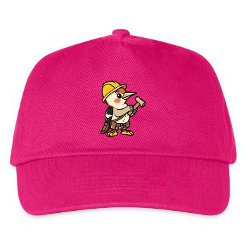 Meisterzimmermann - Kinder Basecap - Fuchsia - Vorne