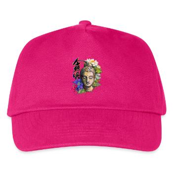 Lotus-Geisteszustand - Kinder Basecap - Fuchsia - Vorne