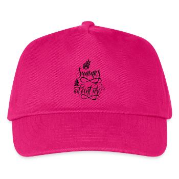 aventure d'été - Casquette de baseball Enfant - fuchsia - Devant