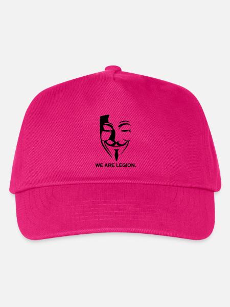 ano1 - Kinder Basecap - Fuchsia