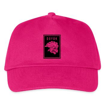 Doyok - Wayang - Casquette de baseball Enfant - fuchsia - Devant