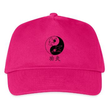 Kung Fu - Kinder Basecap - Fuchsia - Vorne