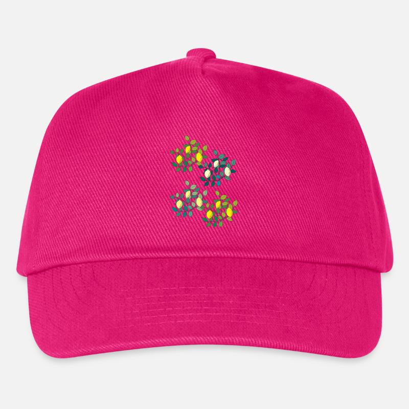 zitronen 4fach - Kinder Basecap - Fuchsia