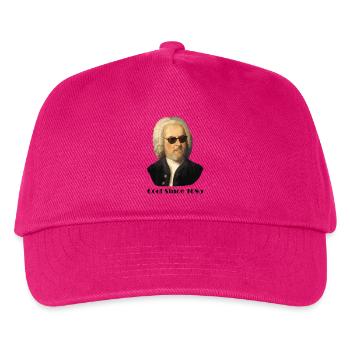 Johann Sebastian Bach – Cool mit Sonnenbrille und - Kinder Basecap - Fuchsia - Vorne