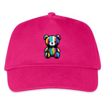 Orso Orsacchiotto Teddy Bear - Kids’ Baseball Cap - fuchsia - Front