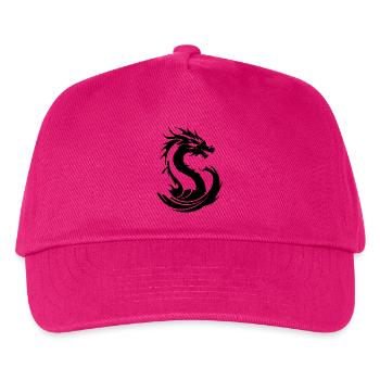 Dragon - Kids’ Baseball Cap - fuchsia - Front