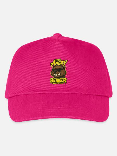 Der wütende Biber - Kinder Basecap - Fuchsia