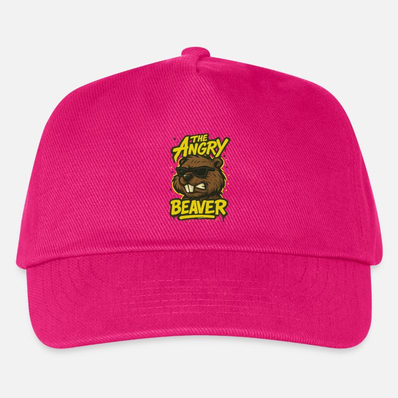 Der wütende Biber - Kinder Basecap - Fuchsia