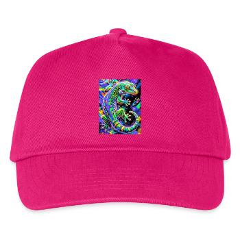 Gecko - Kinder Basecap - Fuchsia - Vorne