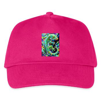 Gecko - Kinder Basecap - Fuchsia - Vorne